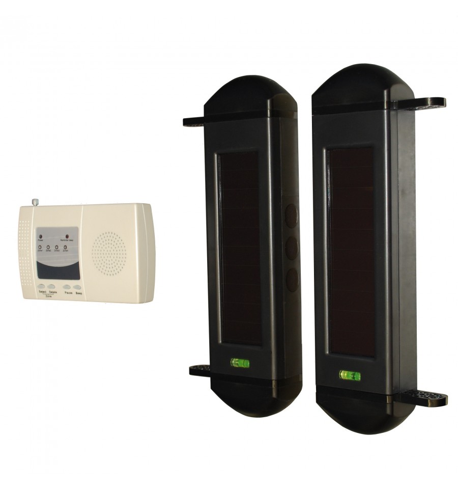 Outdoor Motion Infrared Detector 100m Details about   Perimeter Protection Wireless Alarm 