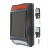Fully Wireless Receiver with built in Solar Siren & Strobe Light.